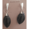 Brinco de Prata Ágata Preto - Image 2